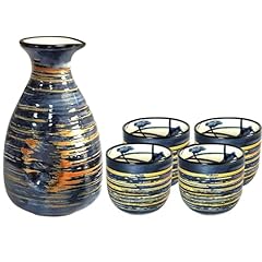 Sake set blue for sale  Delivered anywhere in USA 