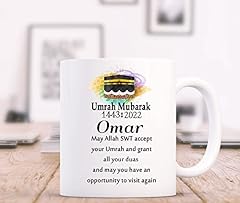 Umrah mubarak personalised for sale  Delivered anywhere in UK