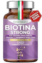 Biotina strong integratori usato  Spedito ovunque in Italia 