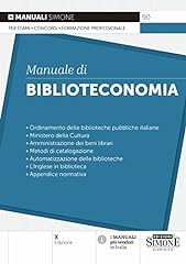 Manuale biblioteconomia usato  Spedito ovunque in Italia 
