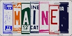 Maine cut letter for sale  Delivered anywhere in USA 