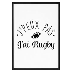 Affiche rugby rugby d'occasion  Livré partout en France