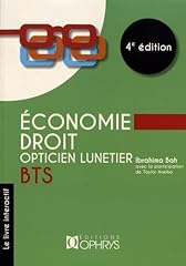 économie droit opticien d'occasion  Livré partout en France