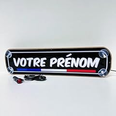 Plaque lumineuse prenom d'occasion  Livré partout en France