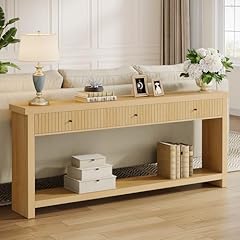 Tribesigns wood console for sale  Delivered anywhere in USA 
