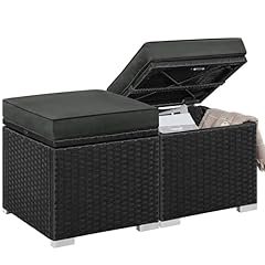 Yaheetech wicker ottomans for sale  Delivered anywhere in USA 