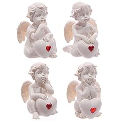 White cherub sitting for sale  Delivered anywhere in UK