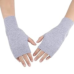 Cashmere fingerless gloves for sale  Delivered anywhere in UK