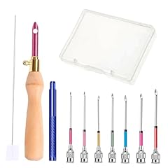 10pcs punch needle for sale  Delivered anywhere in UK