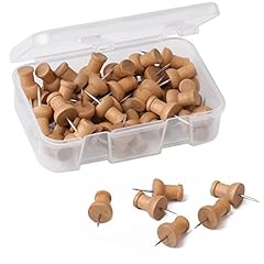 Wood push pins for sale  Delivered anywhere in UK