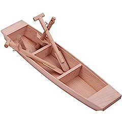 GORGECRAFT 1 Set Wooden Boat Unfinished Natural Wood, used for sale  Delivered anywhere in USA 