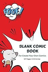 Blank comic book for sale  Delivered anywhere in UK