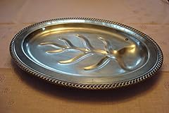 Wallace silverplate oval for sale  Delivered anywhere in USA 