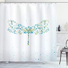 Ambesonne dragonfly shower for sale  Delivered anywhere in USA 