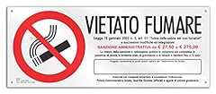 Cartello 30x12 vietato usato  Spedito ovunque in Italia 