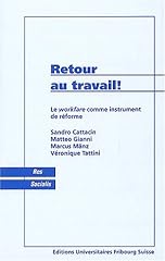 Retour travail workfare d'occasion  Livré partout en France