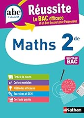 Maths 2de abc d'occasion  Livré partout en France