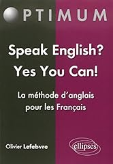 Speak english yes d'occasion  Livré partout en France