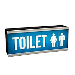 Light toilet sign for sale  Delivered anywhere in UK