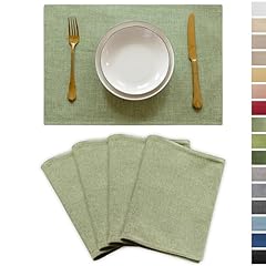 Demetex green placemat for sale  Delivered anywhere in USA 