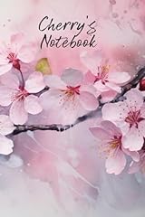 Cherry notebook personalized for sale  Delivered anywhere in UK