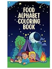 Food alphabet coloring d'occasion  Livré partout en France