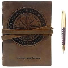 Leather journal nautical for sale  Delivered anywhere in UK