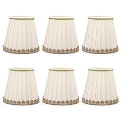 6pcs lamp shades for sale  Delivered anywhere in UK