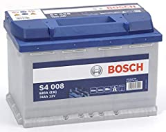 Bosch S4008 - car battery - 74A/h - 680A - lead-acid for sale  Delivered anywhere in UK