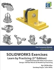 Solidworks exercises learn for sale  Delivered anywhere in USA 