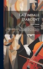Timbale argent opéra d'occasion  Livré partout en France