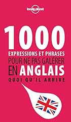 1000 expressions phrases d'occasion  Livré partout en France