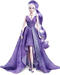 Barbie- Crystal Fantasy Collection, Bambola con Capelli Platino con Collana con Ametista Vera e Accessori, Da Collezione, Giocattolo per Bambini 7+ Anni, GTJ96 usato  Spedito ovunque in Italia 
