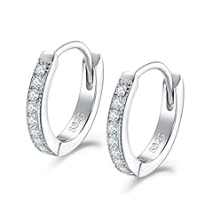 Shuxin silver hoops for sale  Delivered anywhere in UK