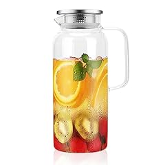 Liter glass pitcher for sale  Delivered anywhere in USA 