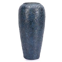 Tall blue ceramic for sale  Delivered anywhere in USA 
