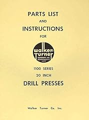 Walker turner 1100 for sale  Delivered anywhere in USA 