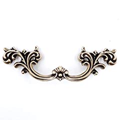 6-Pack French Provincial Drawer Pulls - Antique Brass,, used for sale  Delivered anywhere in USA 