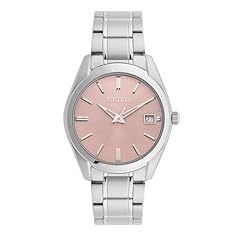 Seiko quartz pink for sale  Delivered anywhere in USA 