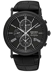 Seiko premier chronograph for sale  Delivered anywhere in UK