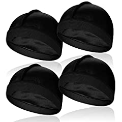 4 Pcs Elastic Silky Wave Cap, Satin Men Doo Rags Caps for sale  Delivered anywhere in USA 