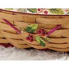 Longaberger holly christmas for sale  Delivered anywhere in USA 