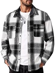 Coofandy men flannel for sale  Delivered anywhere in USA 