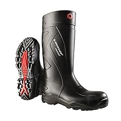 Used, Dunlop Purofort+ Full Safety Wellington Boots, Black, for sale  Delivered anywhere in UK