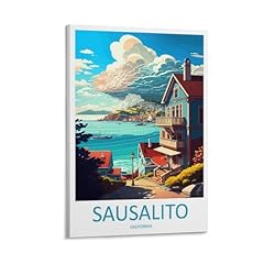 Sausalito travel print for sale  Delivered anywhere in USA 
