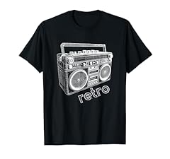 Boombox illustration vintage for sale  Delivered anywhere in UK