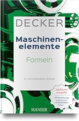 Decker maschinenelemente forme d'occasion  Livré partout en Belgiqu