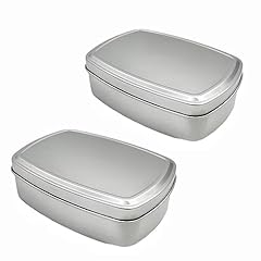2pcs aluminium soap for sale  Delivered anywhere in USA 