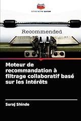 Moteur recommandation filtrage d'occasion  Livré partout en France