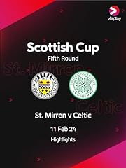Scottish cup st. for sale  Delivered anywhere in UK